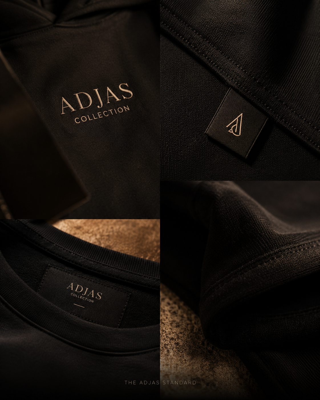 Adjas Collection material och kvalitetsdetaljer